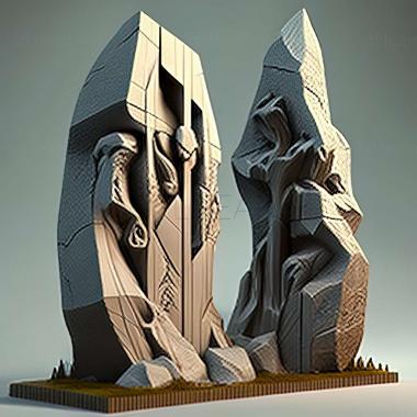 3D модель Игра мегалит (STL)